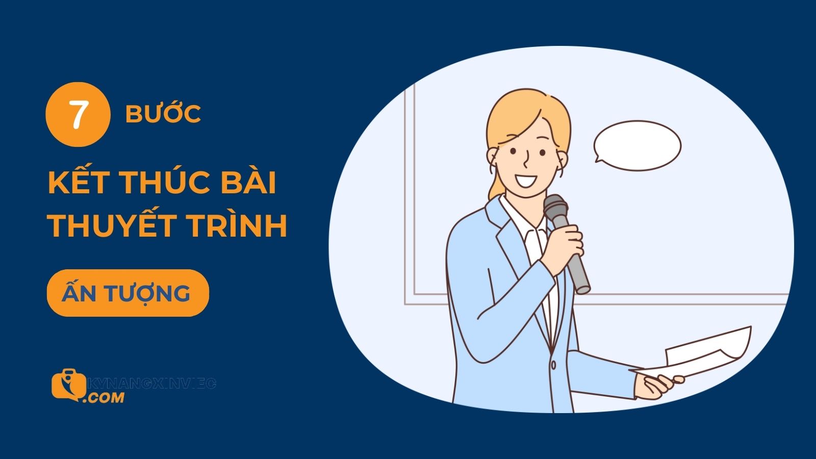 Bật mí các cách kết thúc bài thuyết trình ấn tượng nhất