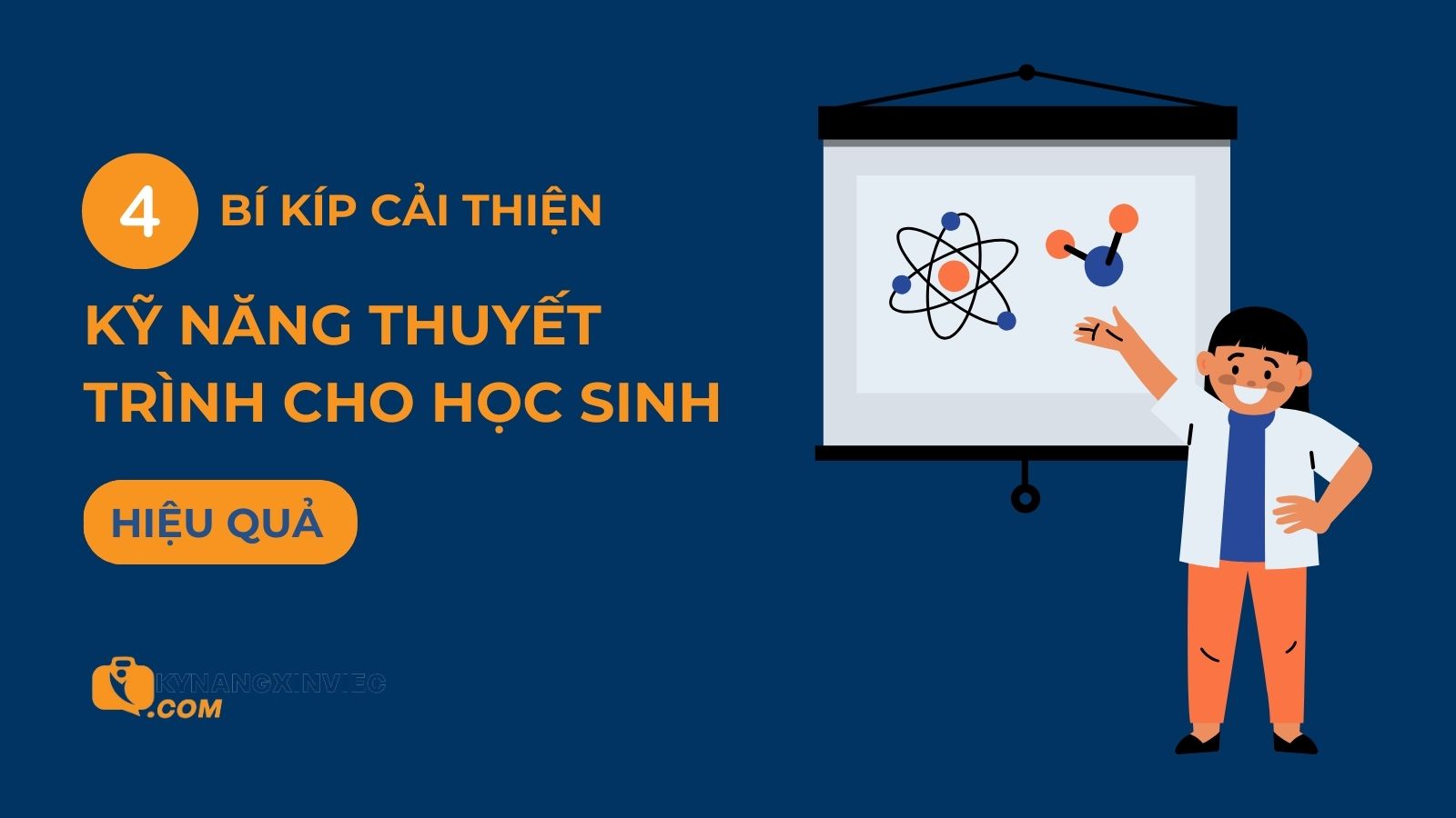 Bí kíp cải thiện kỹ năng thuyết trình cho học sinh